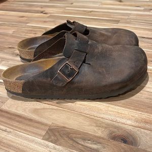 Birkenstock Leather Clogs